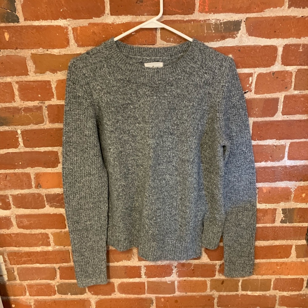 Lou & Grey Charcoal Sweater NWOT